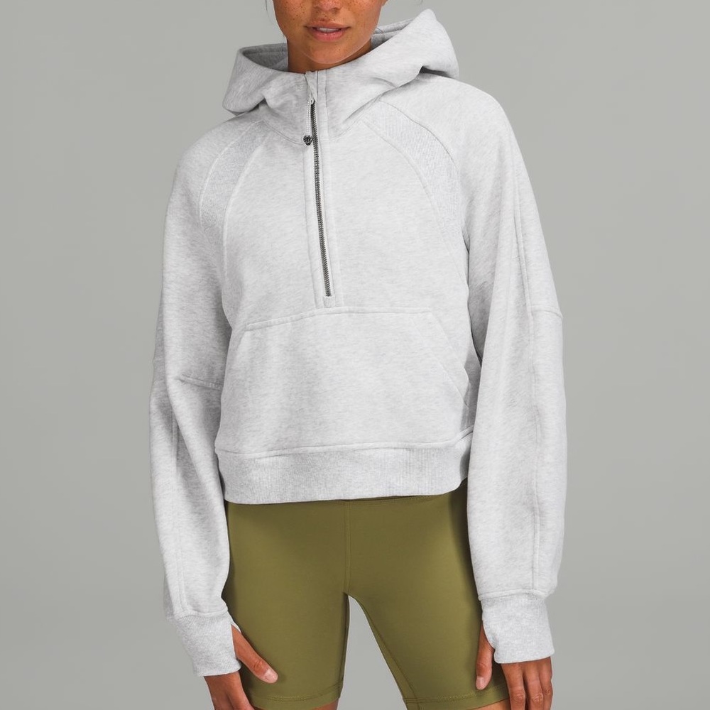 lululemon scuba half zip hoodie